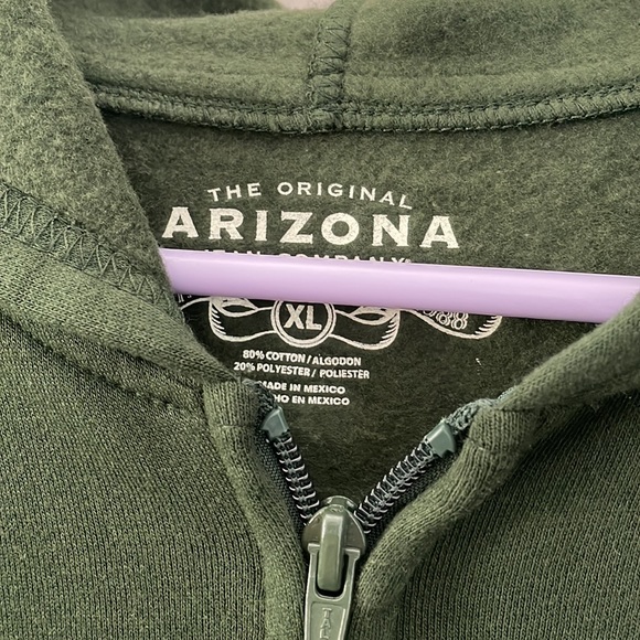 ARIZONA KIDS BOYS FULL ZIP HOODIE FLEECE JACKET - Picture 4 of 4